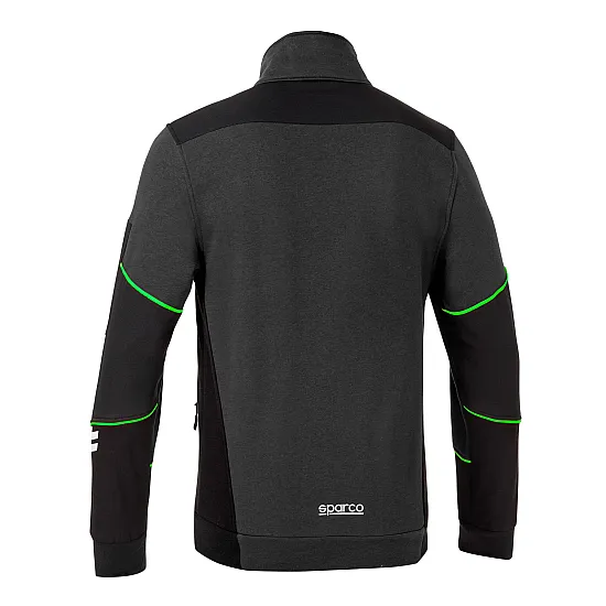 Sparco Full Zip Tech Alabama - Grijs / Groen