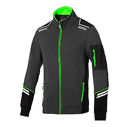 Sparco Full Zip Tech Alabama - Grijs / Groen