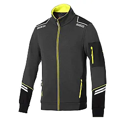Sparco Full Zip Tech Alabama - Grijs / Geel