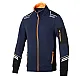 Sparco Full Zip Tech Alabama - Navy Blauw / Oranje