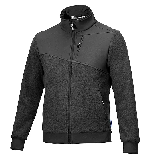 Sparco Grit Fleece Full Zip Crestone - Grijs