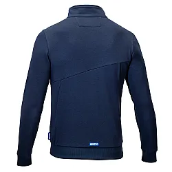 Sparco Grit Sweatshirt met volledige ritssluiting Plata - Navy Blue