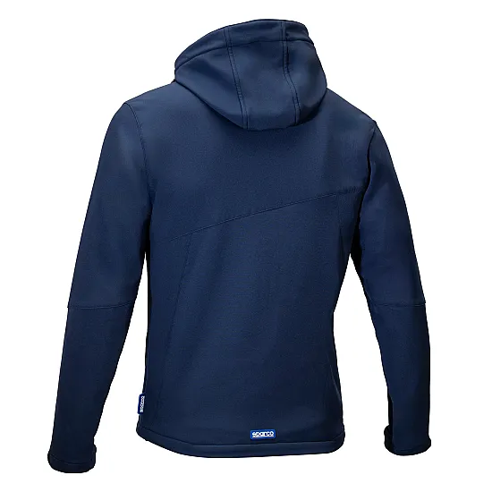 Sparco Grit Softshell Elias - Navy Blauw