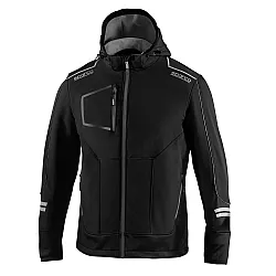 Sparco Soft-Shell Tech York - Zwart / Grijs