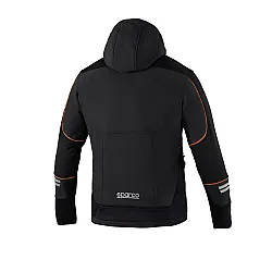 Sparco Soft-Shell Tech York - Zwart / Oranje