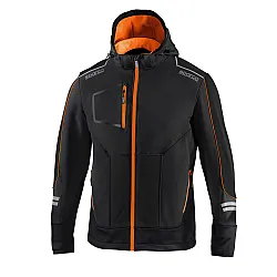 Sparco Soft-Shell Tech York - Zwart / Oranje