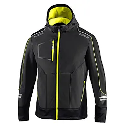Sparco Soft-Shell Tech York - Grijs / Geel