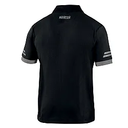 Sparco Tech Toledo Polo - Zwart / Grijs