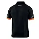 Sparco Tech Toledo Polo - Zwart / Oranje