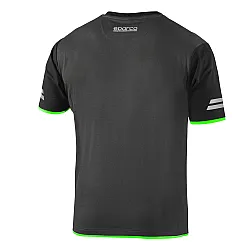 Sparco Tech Tucson T-shirt - Zwart / Groen