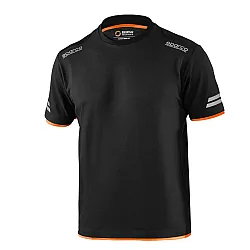 Sparco Tech Tucson T-shirt - Zwart / Oranje