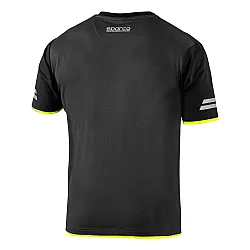 Sparco Tech Tucson T-shirt - Zwart / Geel