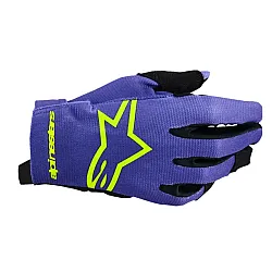 Alpinestars Radar Purple / Yellow Kinderhandschoenen