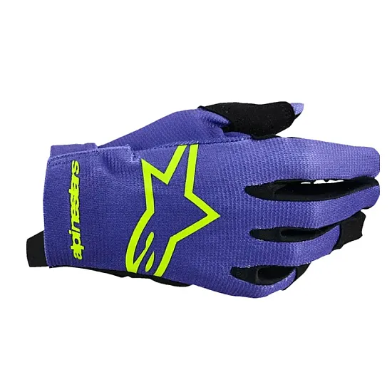 Alpinestars Radar Purple / Yellow Kinderhandschoenen