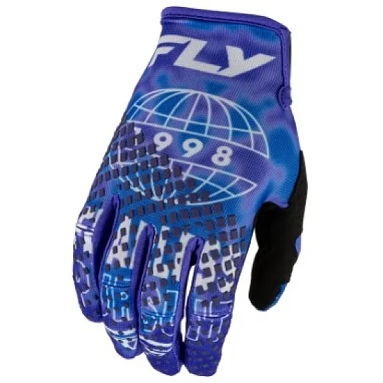 Fly Racing Kinetic Blur Handschoenen - Blauw / Navy