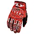 Fly Racing Kinetic Blur Handschoenen - Rood / Kastanjebruin
