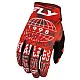 Fly Racing Kinetic Blur Handschoenen - Rood / Kastanjebruin