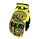 Fly Racing Kinetic Blur Handschoenen - Wit / Hi-Vis / Oranje