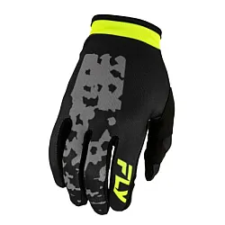 Fly Racing Lite Flake Kinderhandschoenen - Grijs / Hi-Vis / Zwart