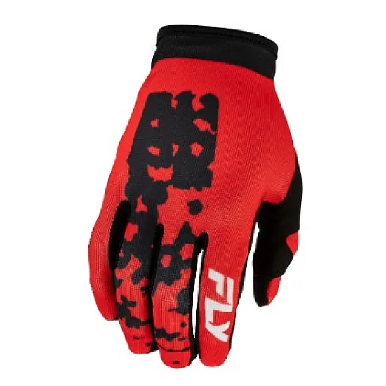 Fly Racing Lite Flake Kinderhandschoenen - Rood / Zwart