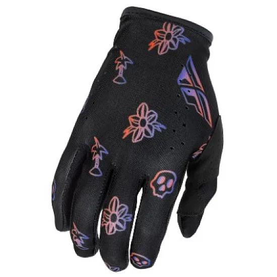 Fly Racing Lite Outline Special Edition - Zwart / Rood / Paars