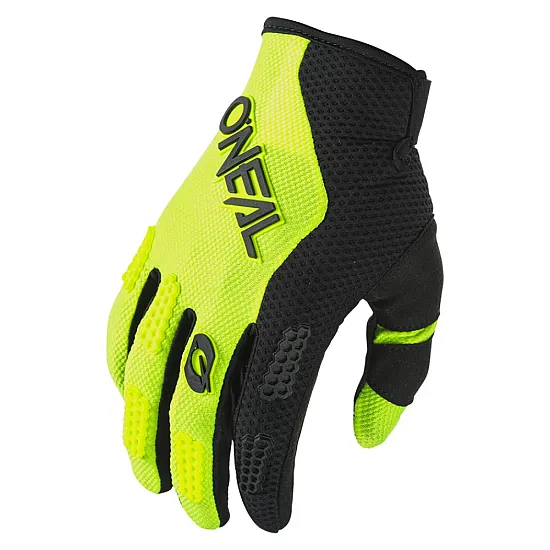 O'Neal Element Racewear V.24 Kinderhandschoenen - Black / Neon Yellow