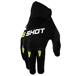 Shot Devo Neon Kinderhandschoenen Geel