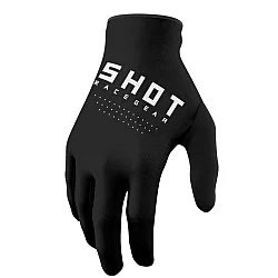 Shot Raw Kinderhandschoenen Black