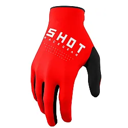 Shot Raw Kinderhandschoenen Rood
