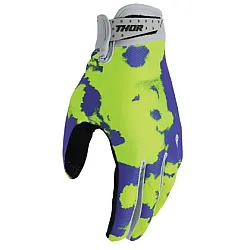 Thor Launchmode Bleach Motocross handschoenen Grijs / Acid