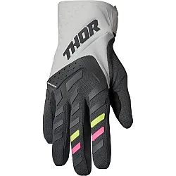Thor Women's Spectrum Dames handschoenen - Lichtgrijs / Houtskool