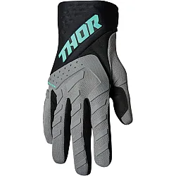 Thor Youth Gloves Spectrum Kinderhandschoenen - Black / Flo